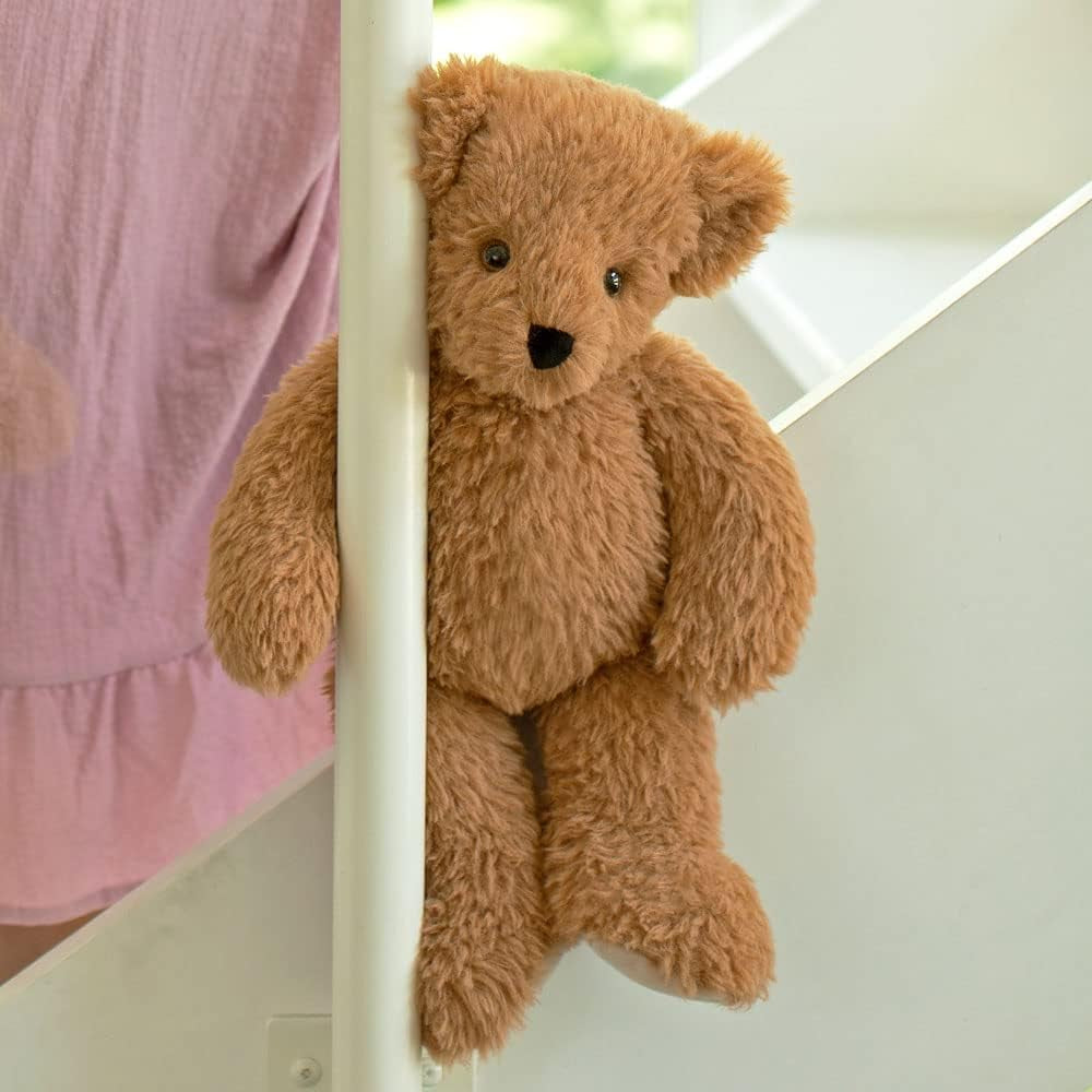 Classic Teddy Bear – 13 Inch Almond Brown Bears Stuffed Animals, Super Soft Teddy Bear, Great Gift for All Ages